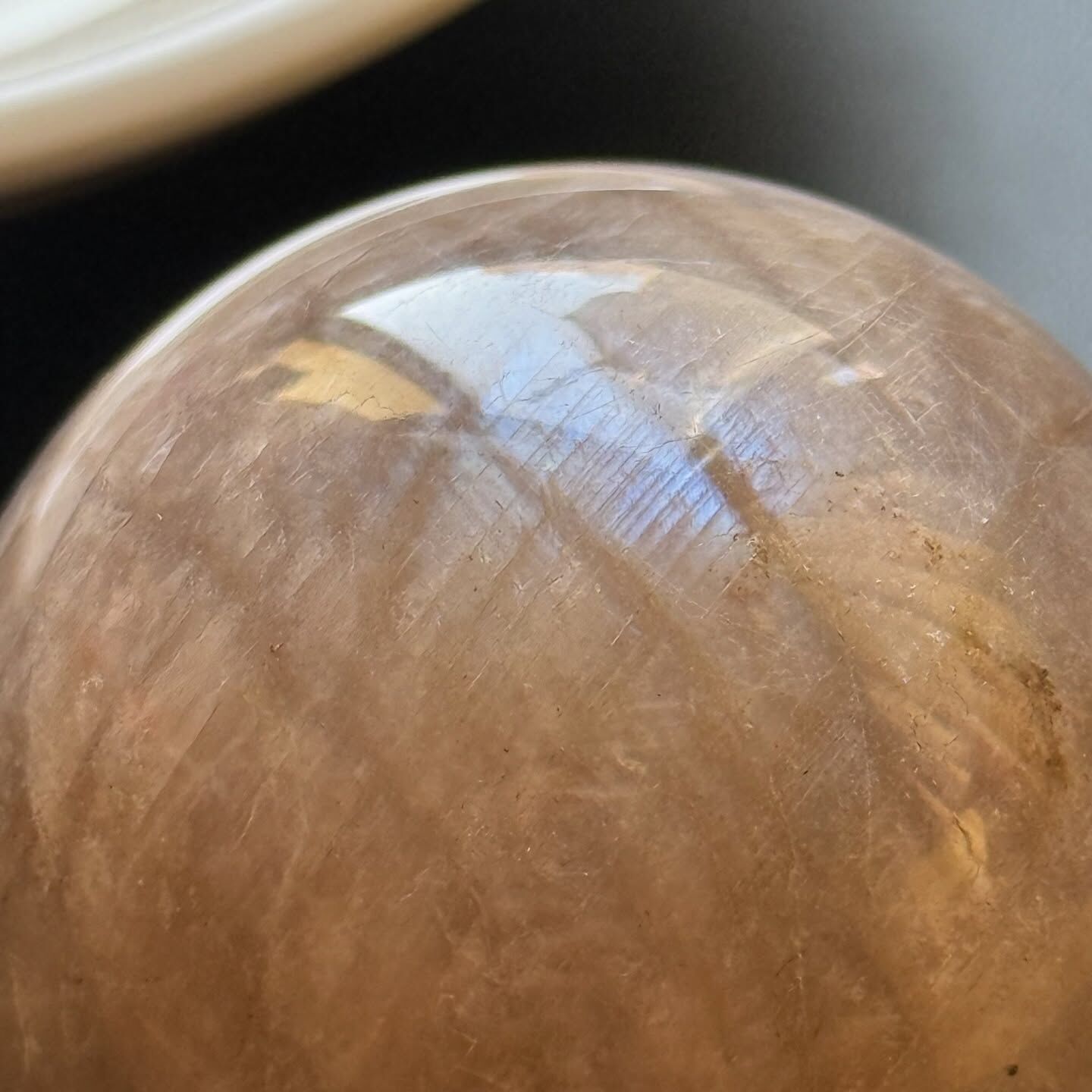 [原石] 日月同輝石 水晶球