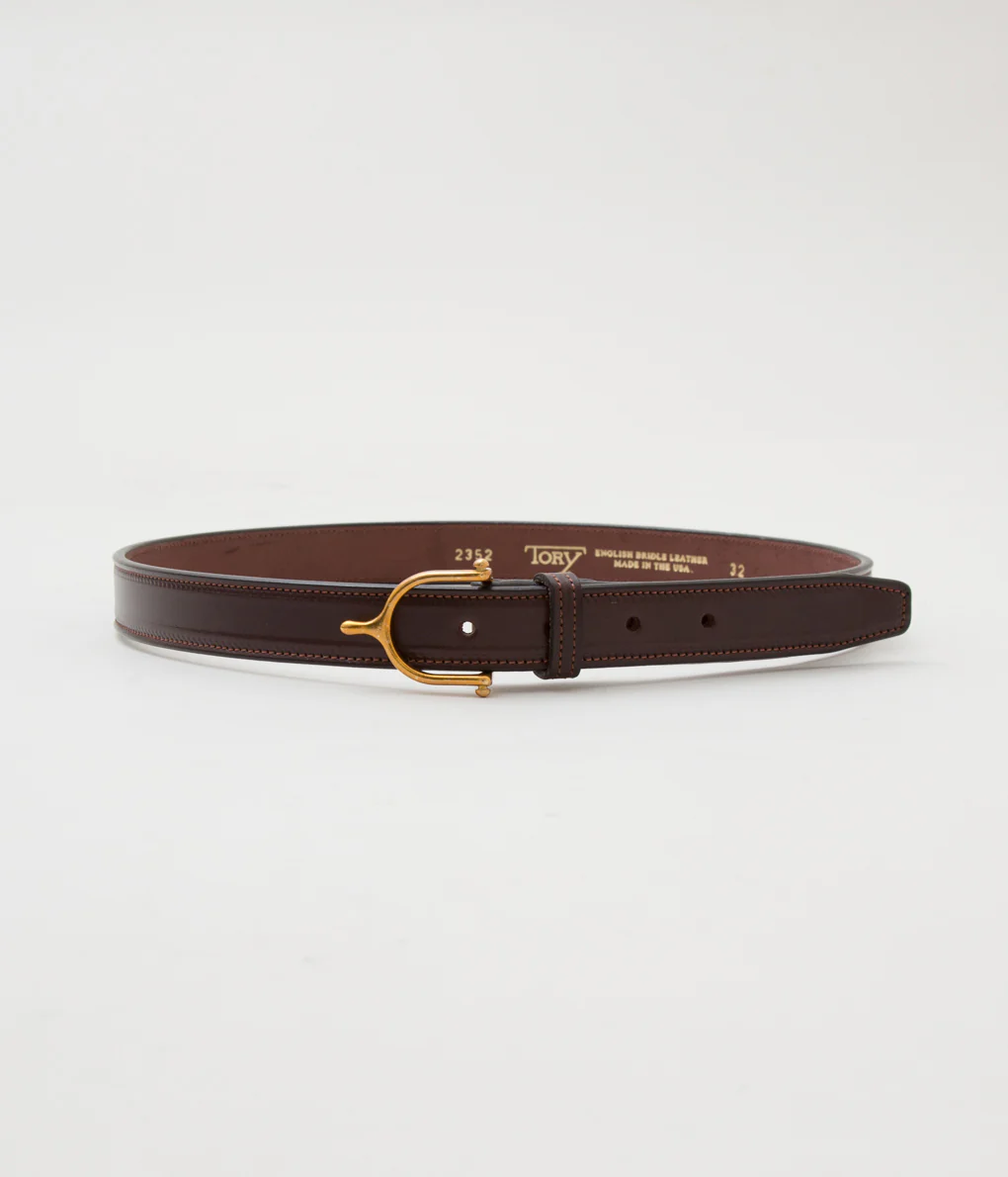 Tory Leather | 1” Spur Buckle Belt 2352