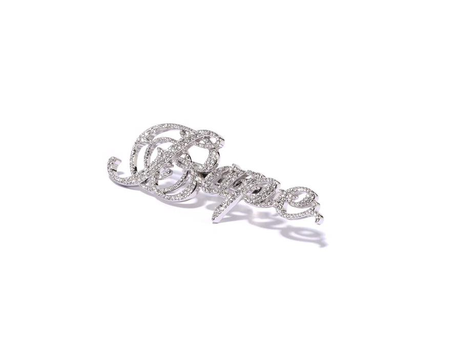 【BAPE配件】0117 發售 兩指戒BAPE RHINESTONE DOUBLE FINGER RING