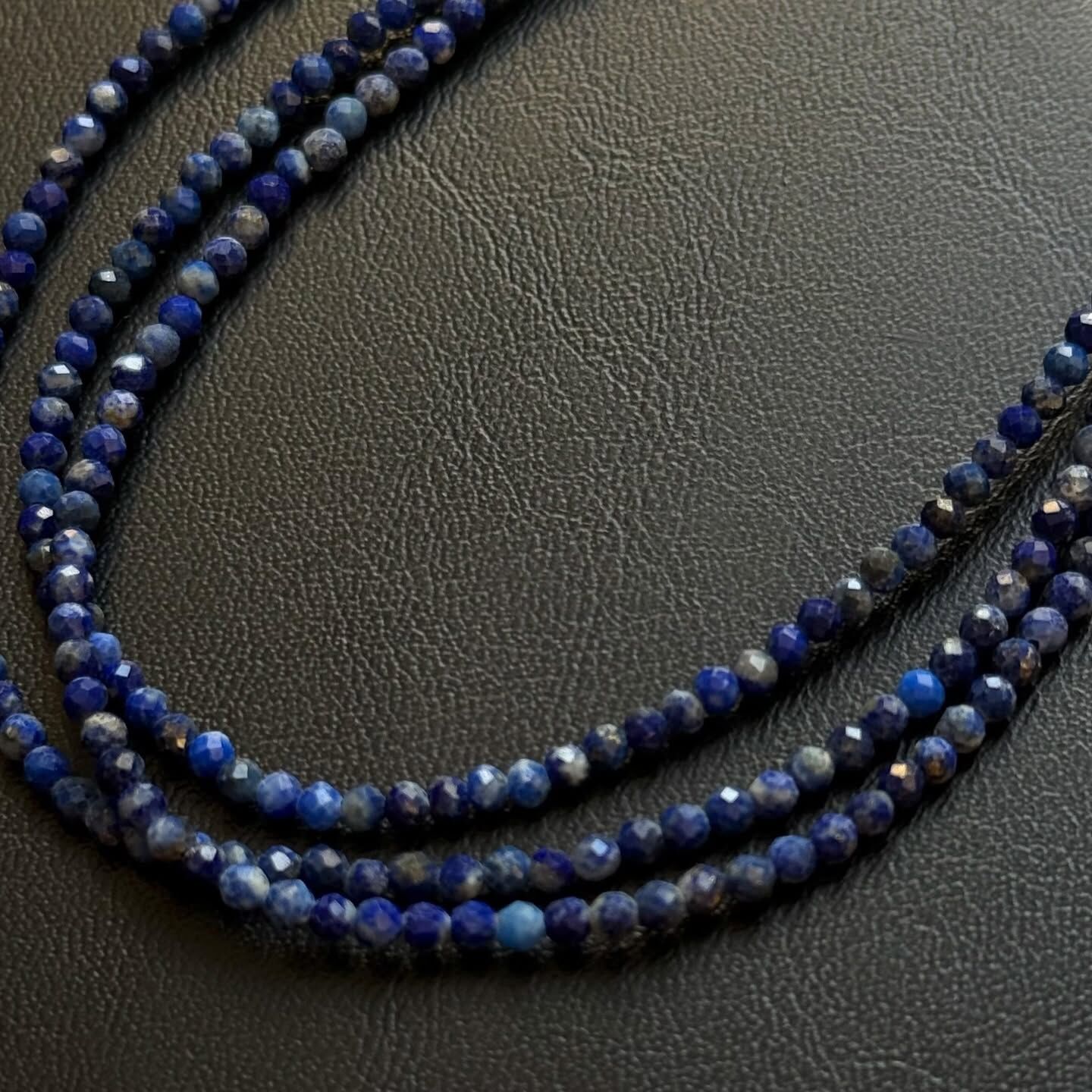 [原石] 青金石 水晶項鍊