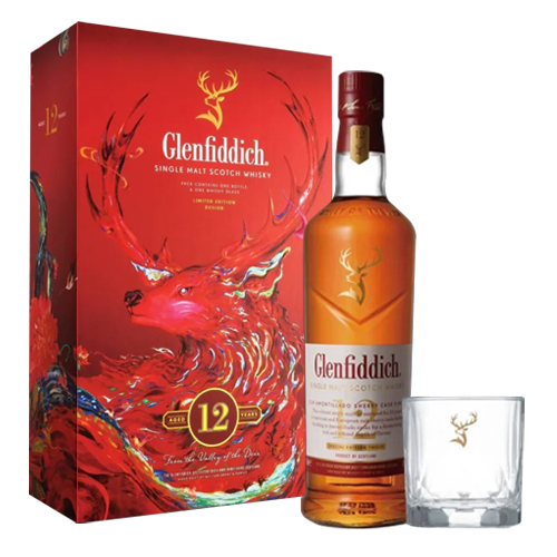 格蘭菲迪 12年天使雪莉單一麥芽威士忌 (700ml) [禮盒裝]