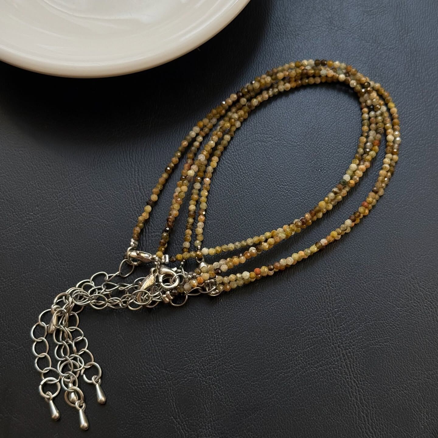 [原石] 綠石榴石 手鏈