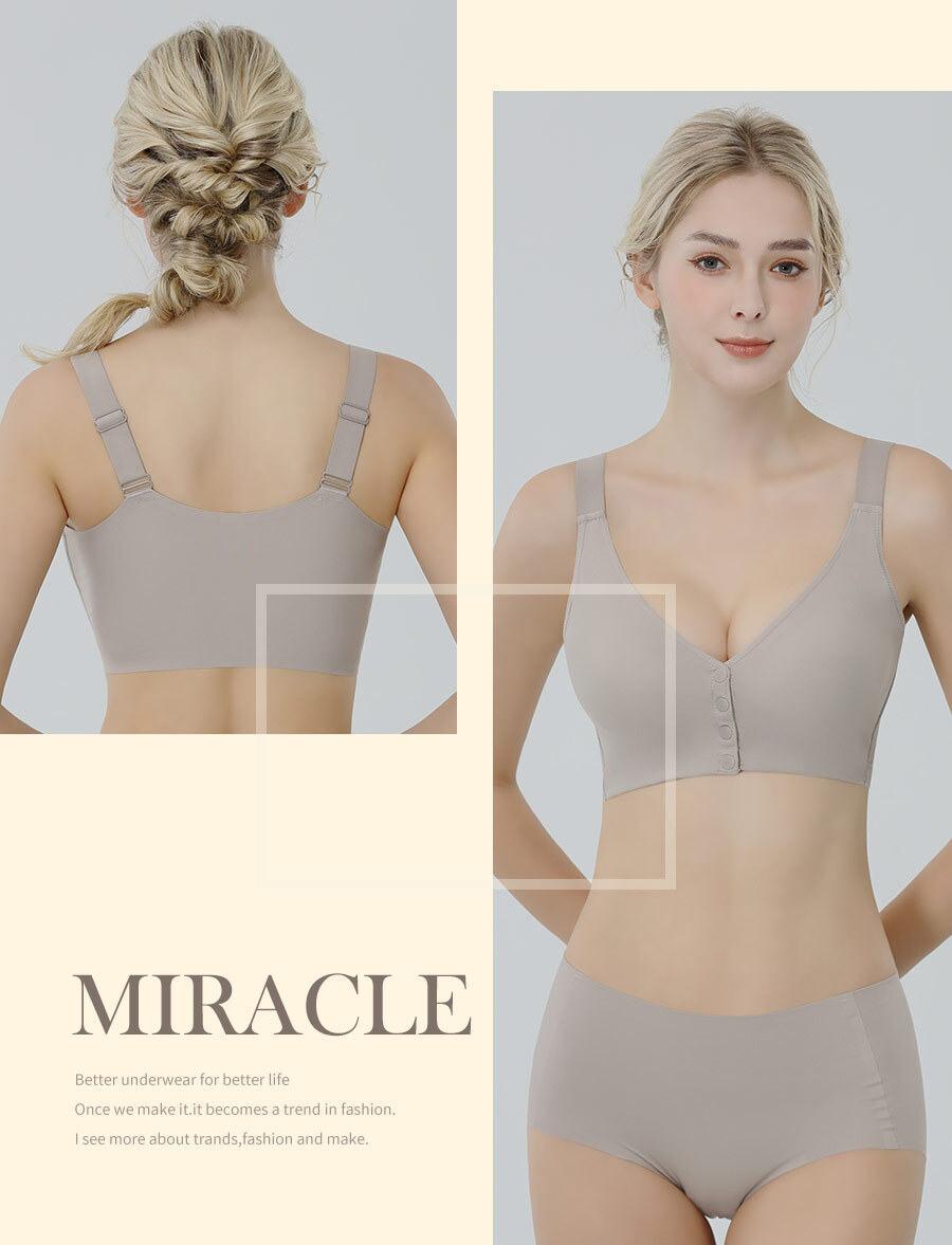 【直播】Daisifen黛絲芬 LX011608 極致無痕石墨烯氣墊前扣美胸內衣(899)