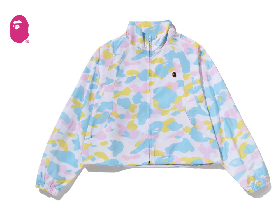 【BAPE女生】0117 發售NEW MULTI CAMO ONE POINT TRACK JACKET