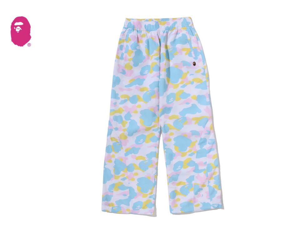 【BAPE女生】0117 發售NEW MULTI CAMO ONE POINT TRACK PANTS