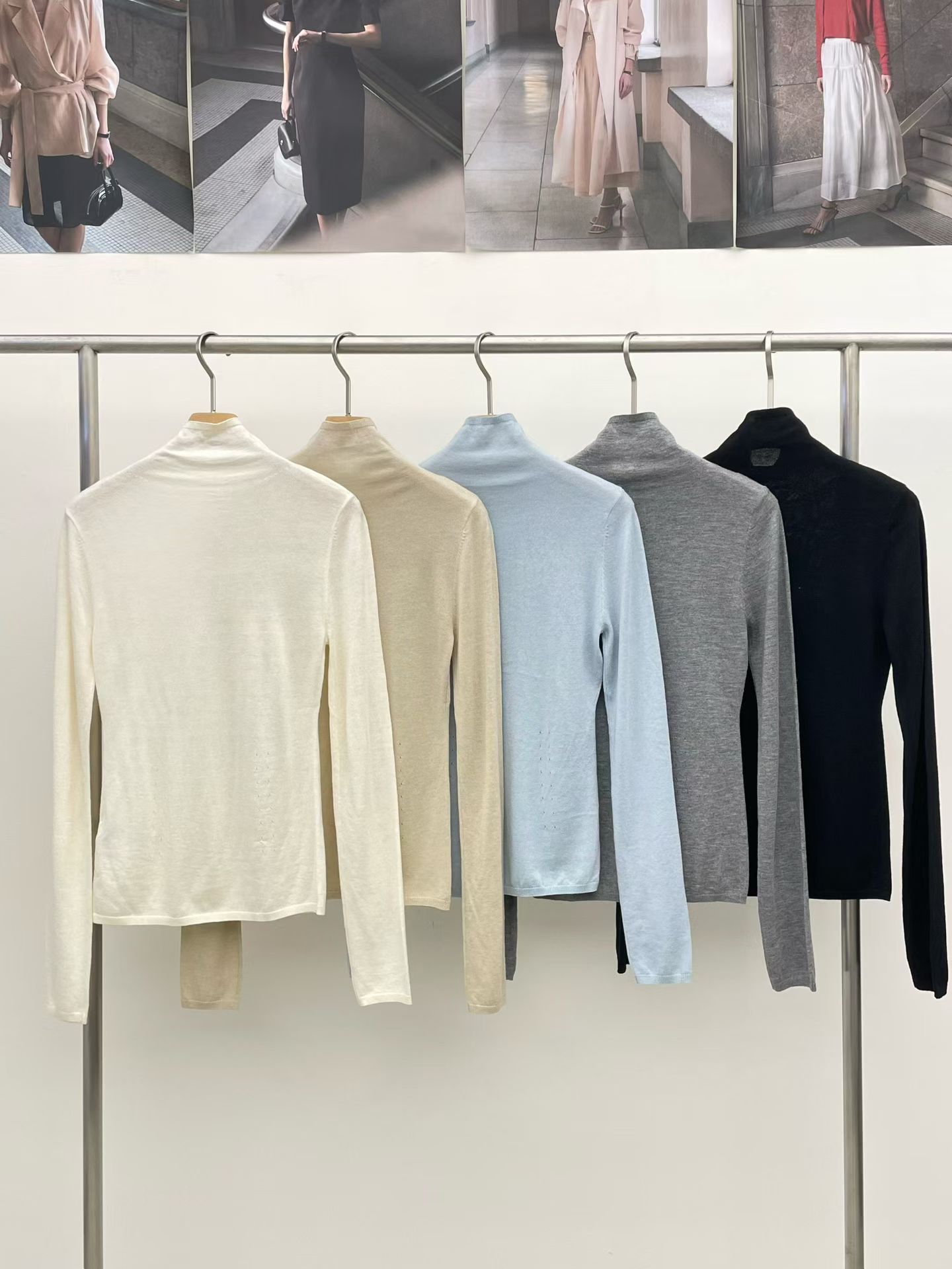 CC19 羊毛軟綿樽領上衣 *特價*