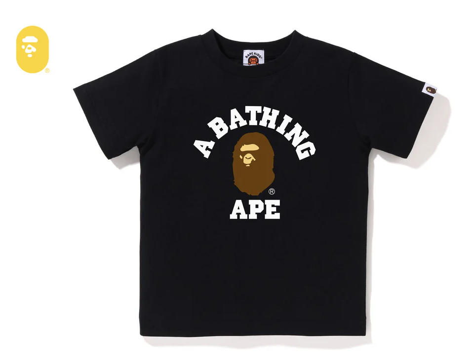 【BAPE童裝】0117 發售 COLLEGE TEE