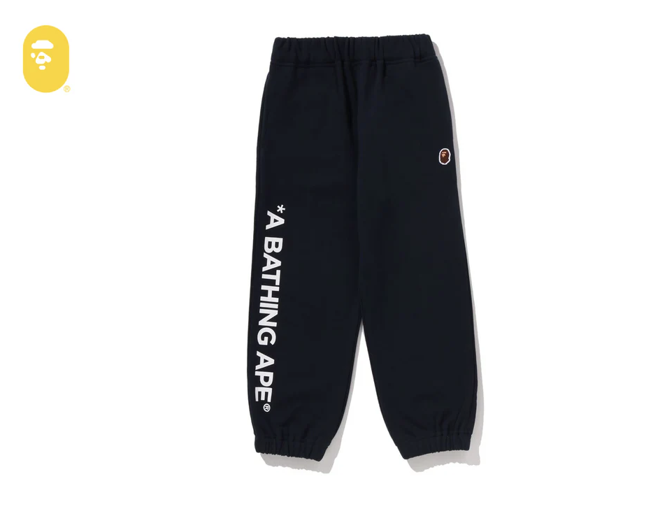 【BAPE童裝】0117 發售 APE HEAD ONE POINT SWEAT PANTS