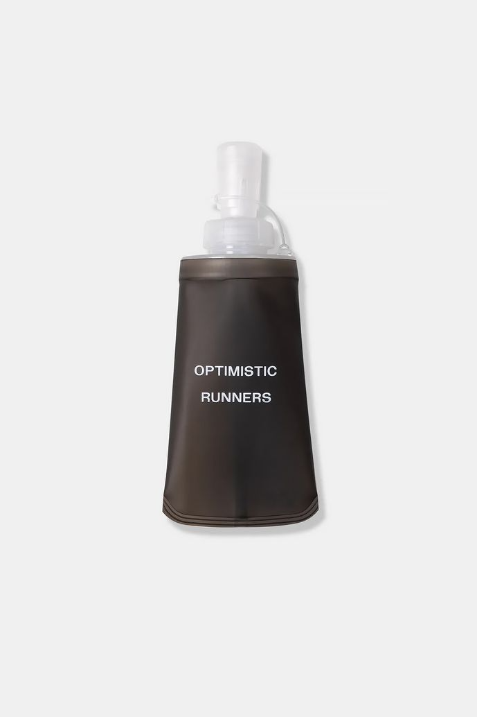 Optimistic Runners｜Soft Bottle 150ml "Black"