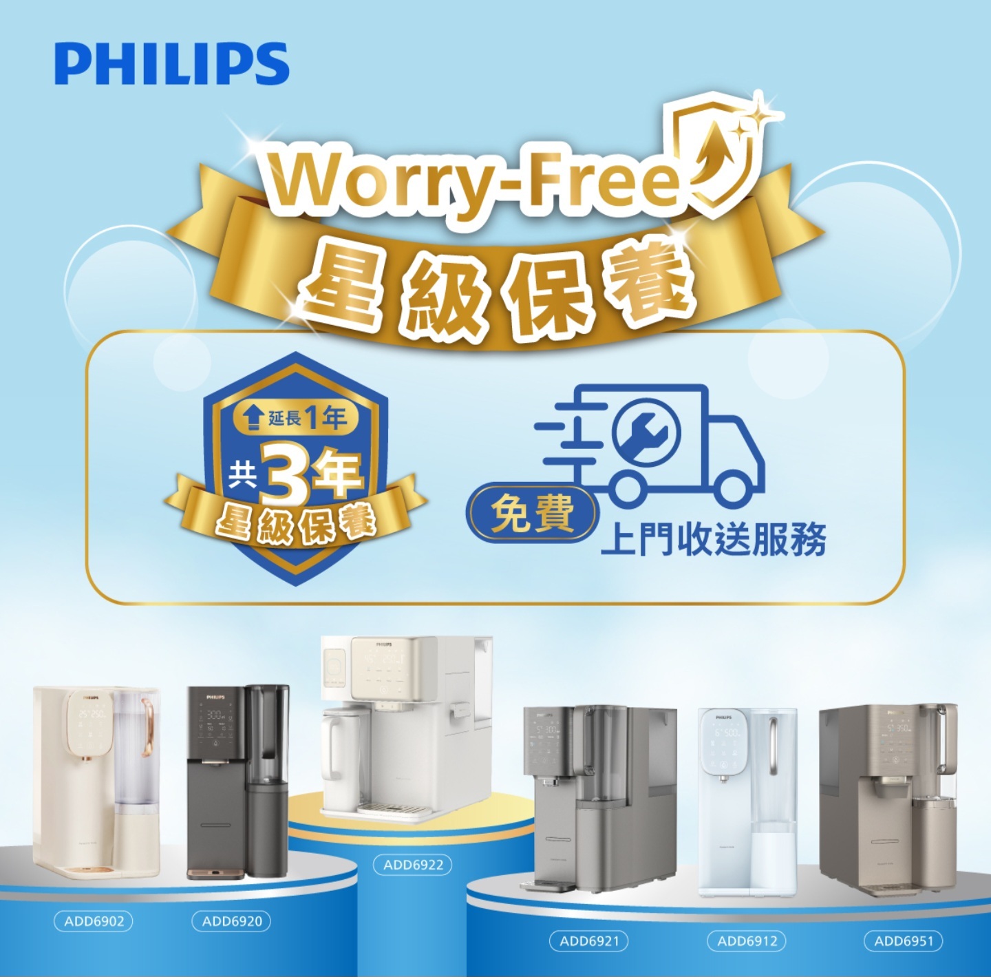 PHILIPS 星級保養