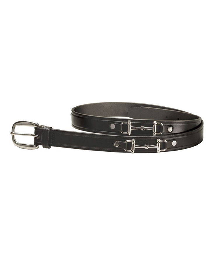 Tory Leather | 1” Bridle Leather Snaffle Bit Belt Belt 2199