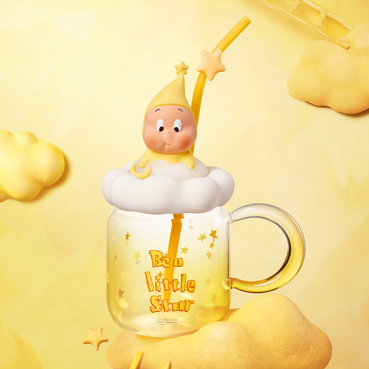 POP MART 泡泡瑪特星星人 我們都是星星人系列 吸管杯