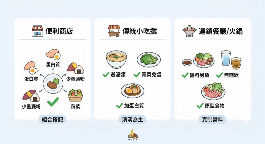3大減肥晚餐外食情境