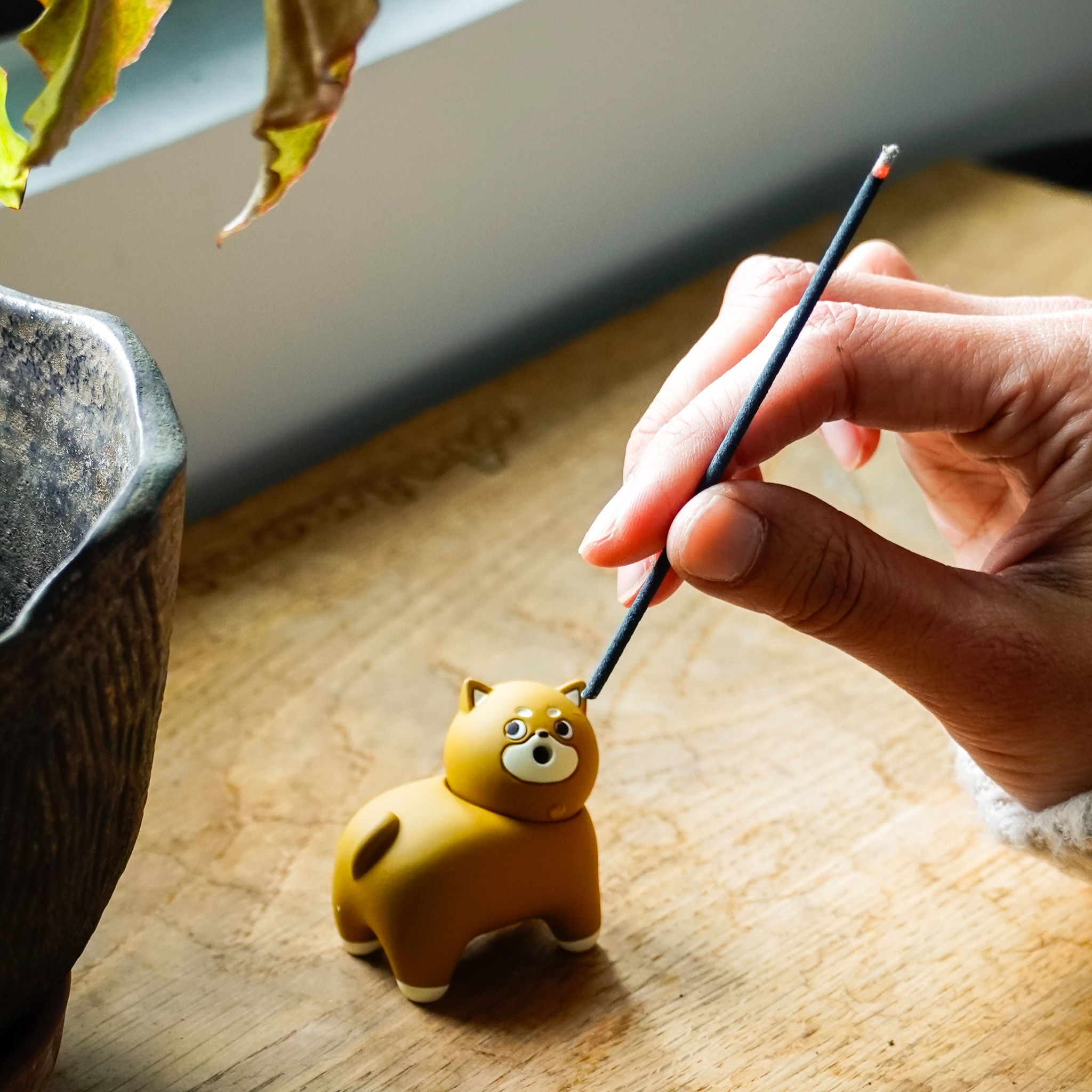 日本直送｜DECOLE 動物造型線香座 兩款售