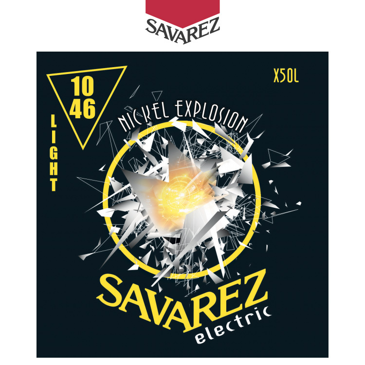 SAVAREZ Nickel Explosion 系列 鍍鎳纏繞 電吉他弦
