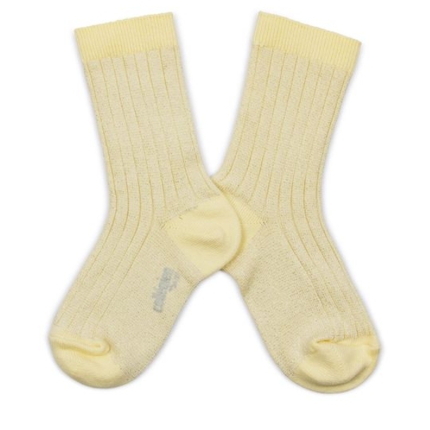 (預購) COLLEGIEN 金蔥羅紋襪 Victoire - 039 Vanille 香草