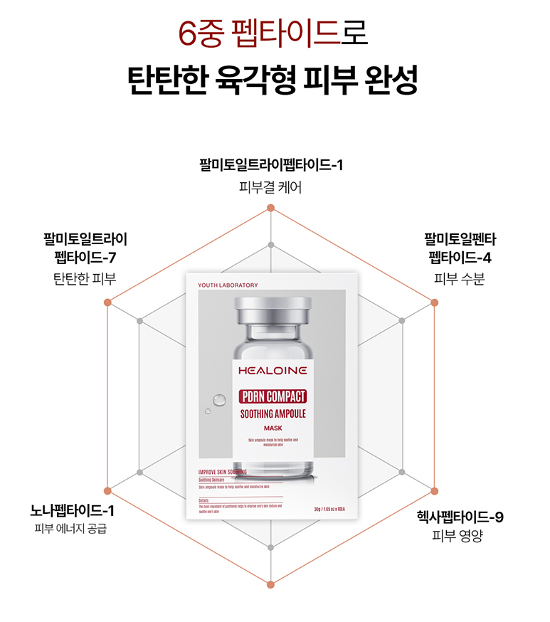 韓國代購 HEALOINE PDRN 緊緻舒緩精華面膜💥$550/任揀5盒💥