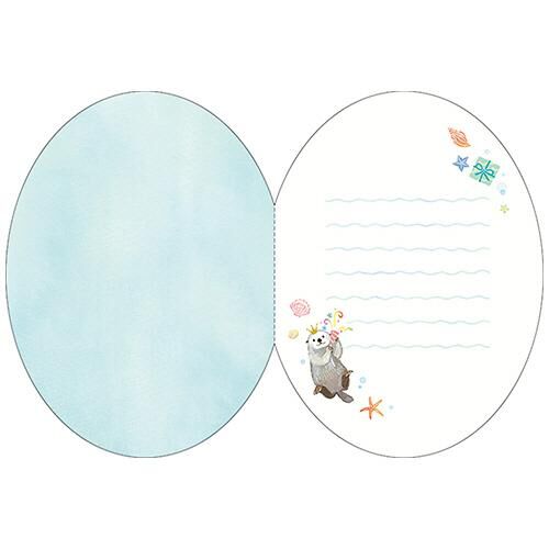 Chikyu Greetings 生日卡 水獺