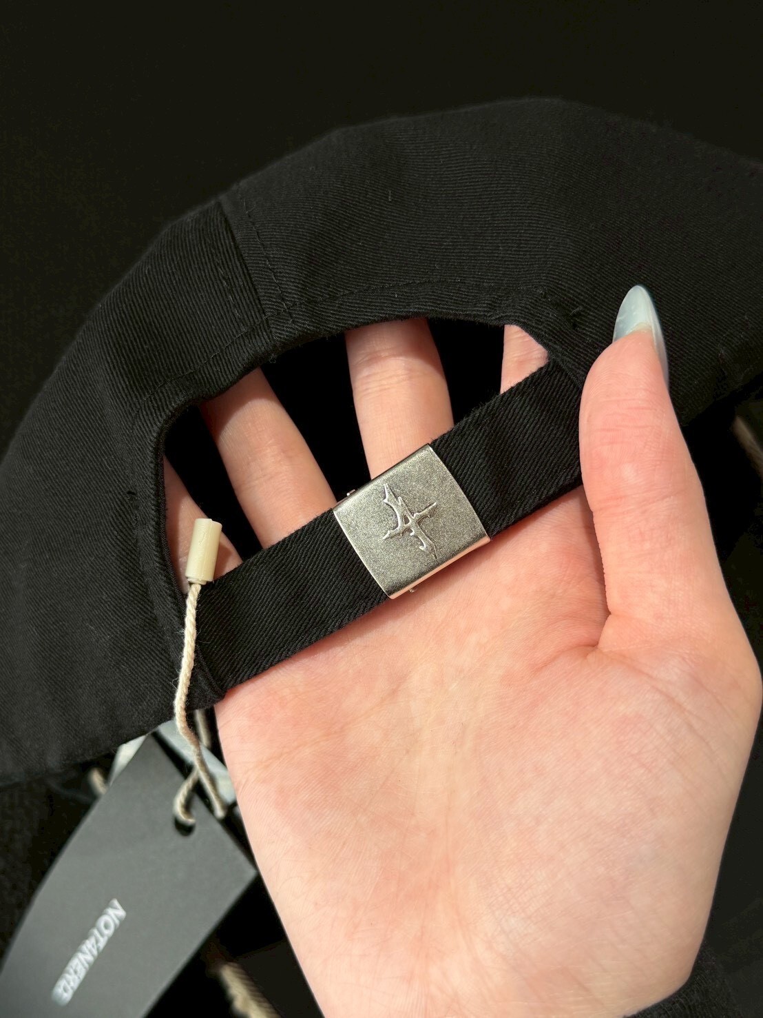 當火韓牌 444 NOT4NERD 刺繡Logo破壞迷彩拼接老帽