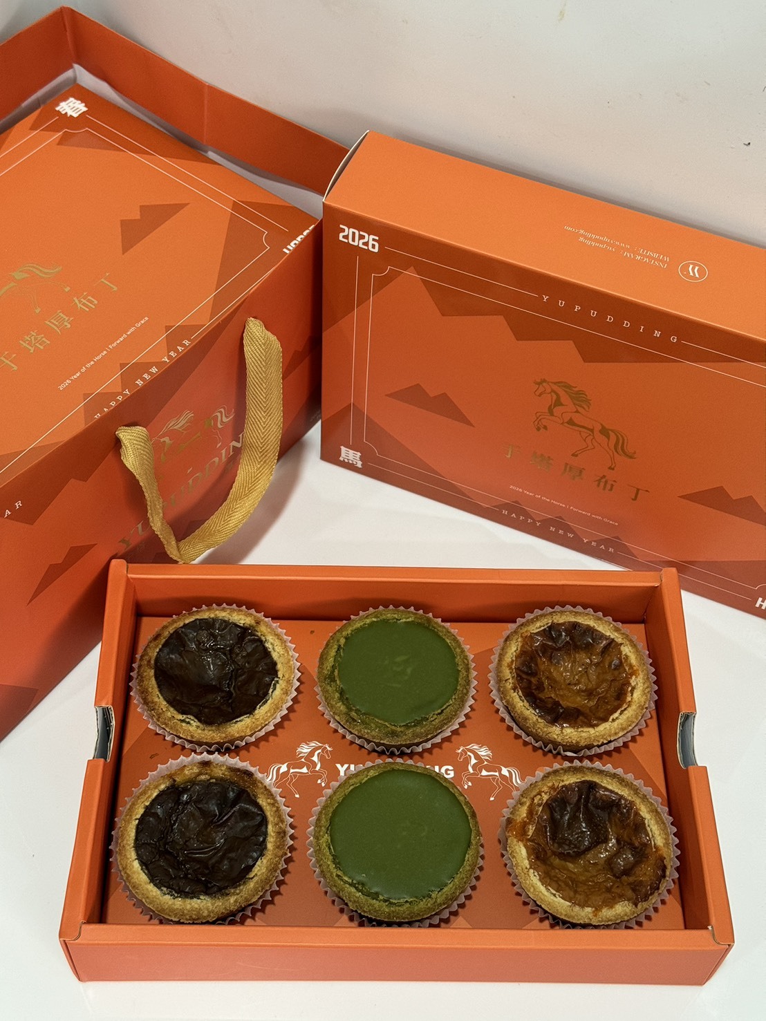 年後宅配 茶禮盒(伯爵*2濃抹茶*2泰奶*2)