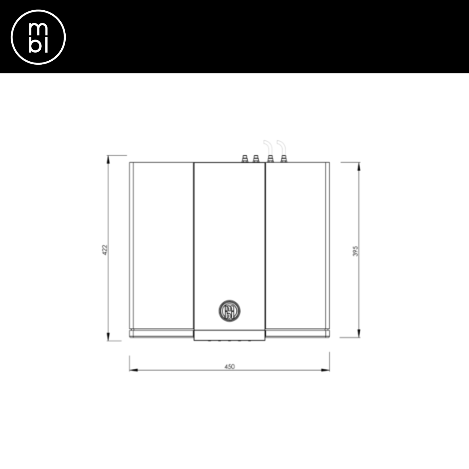 MBL Cadenza C31 CD-DAC Dimension Top