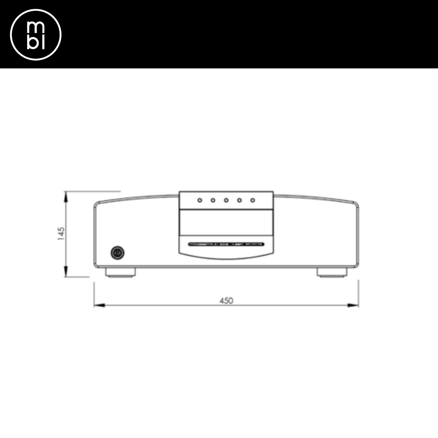 MBL Cadenza C31 CD-DAC Dimension