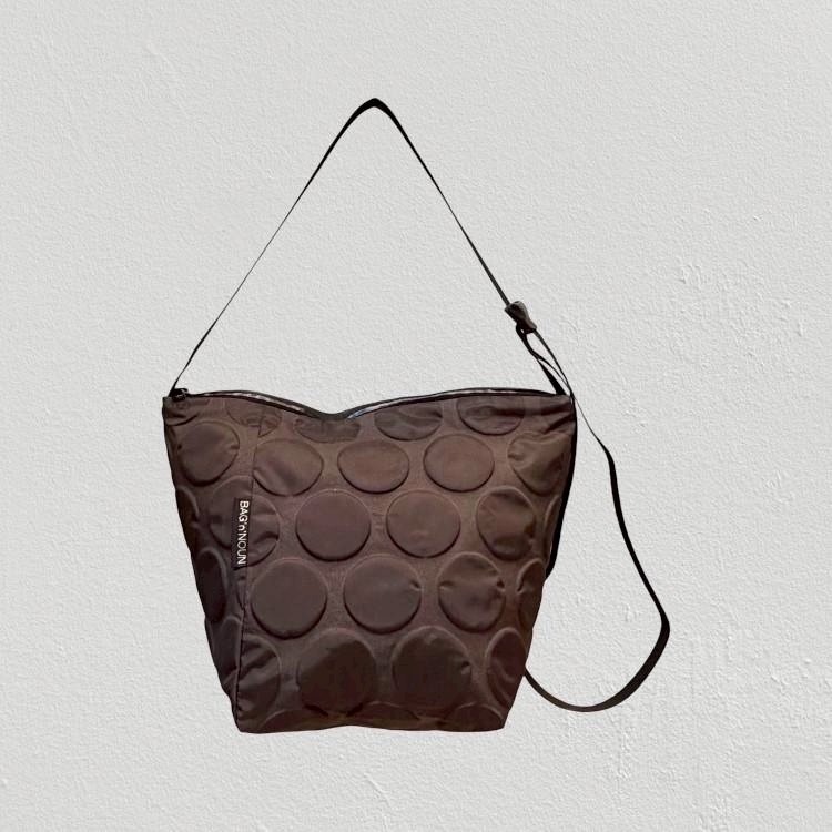Bag'n'Noun 圓點包  S號 - 咖啡 (70020962BROWN)