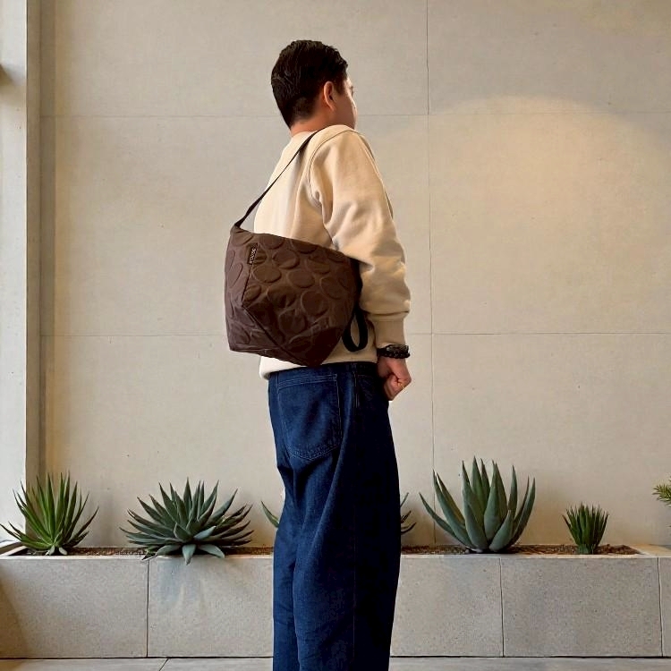 Bag'n'Noun 圓點包  S號 - 咖啡 (70020962BROWN)