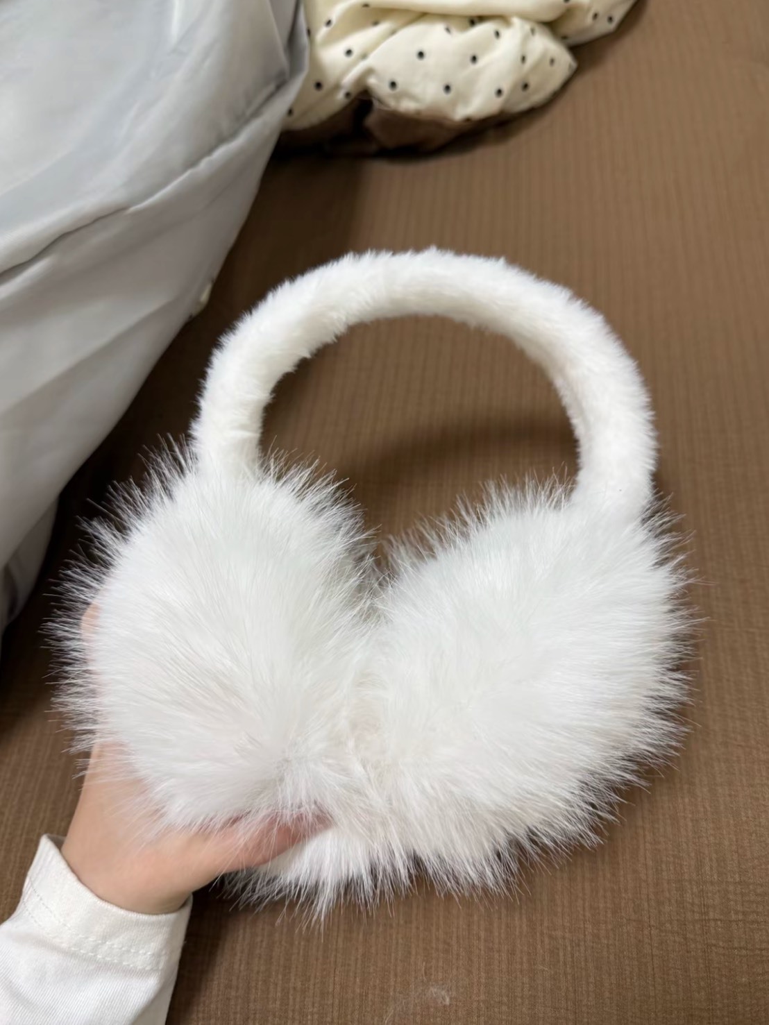 ZUOWEISHIJIA 訂製長毛絨款耳罩