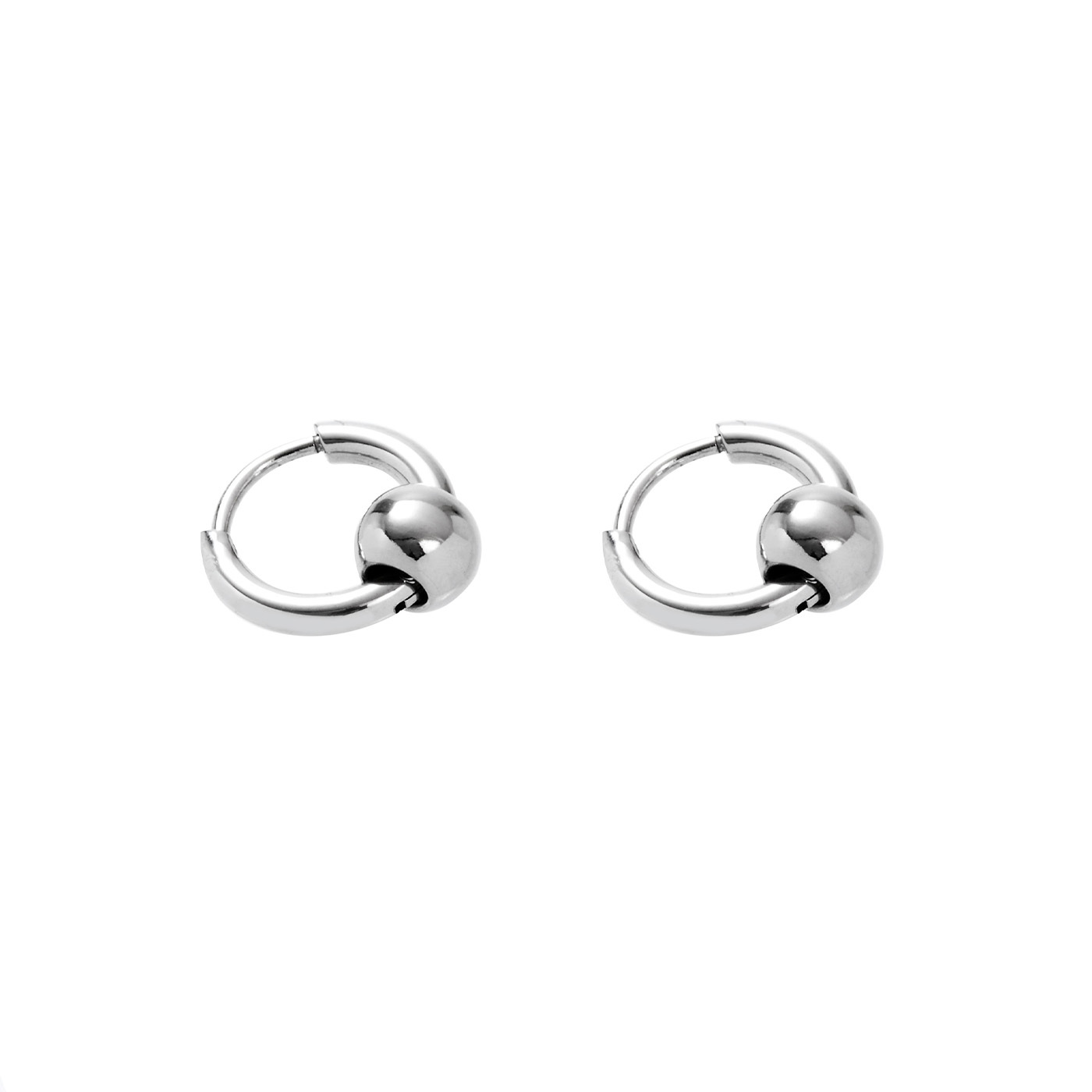 平價飾品,鋼飾,圈圈耳環