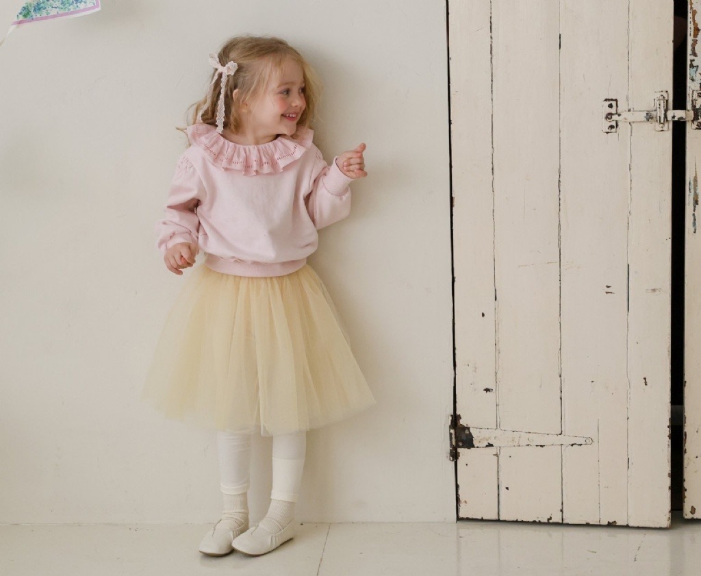 優雅紗裙內搭褲