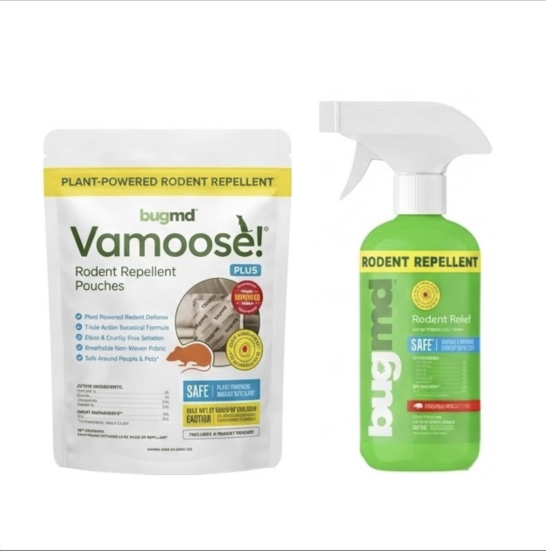 【 Bugmd 】精油驅鼠袋 薄荷精油噴霧 驅鼠 防鼠 植物配方 居家廚房 車庫 倉庫 適用