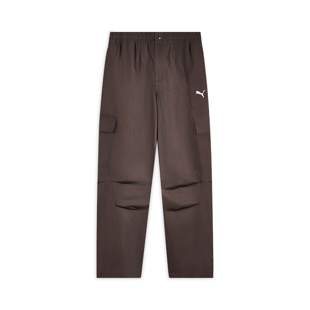 PUMA 長褲 流行系列 FUTURE ARCHIVE 咖 長風褲 中性 63708131