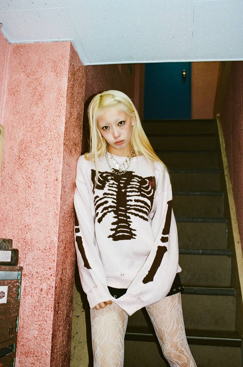 【9090】0117發售 Digital Bone Damage Knit