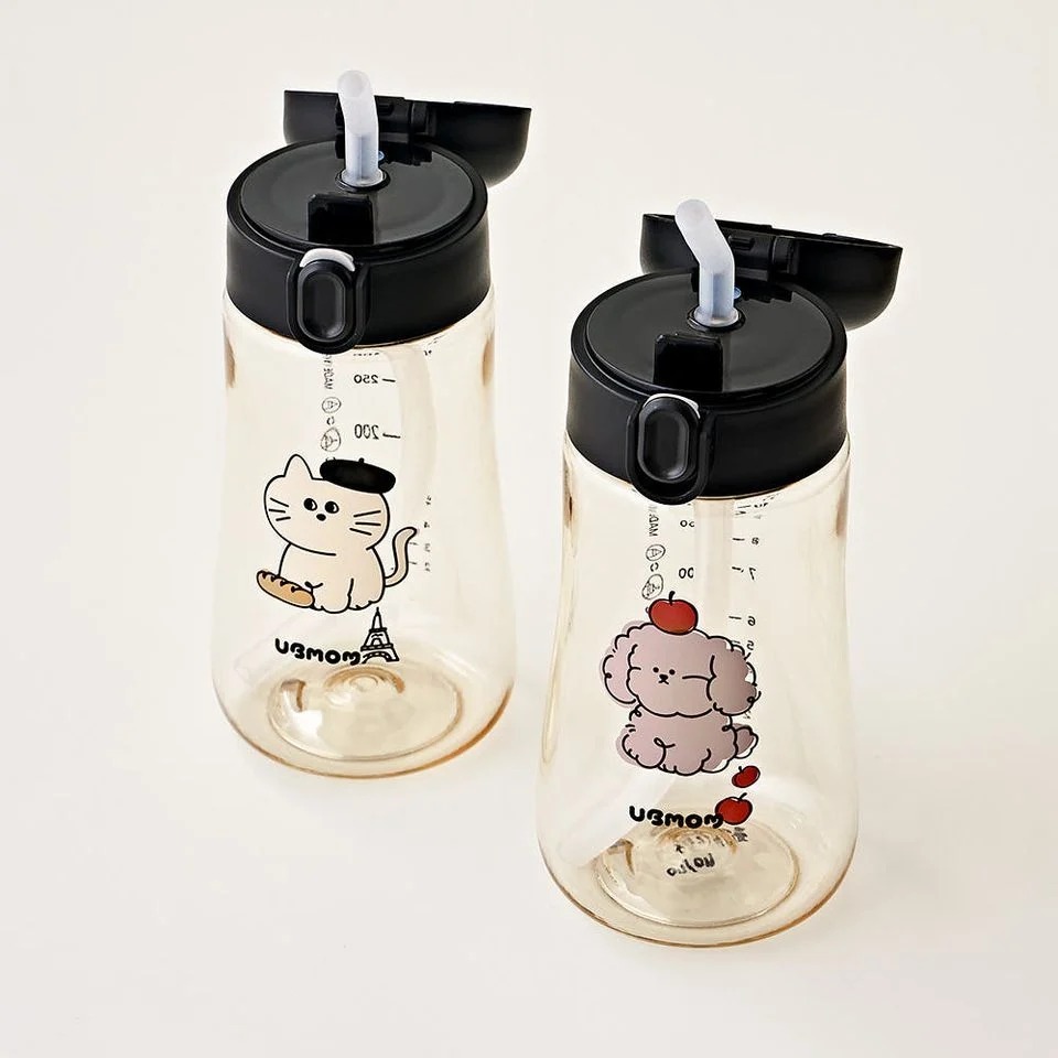 UBMOM PPSU 特大容量360ml吸管杯