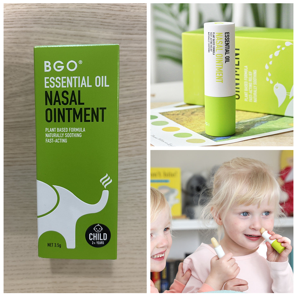 (預購商品) 紐西蘭 BGO兒童精油護鼻膏 3.5g