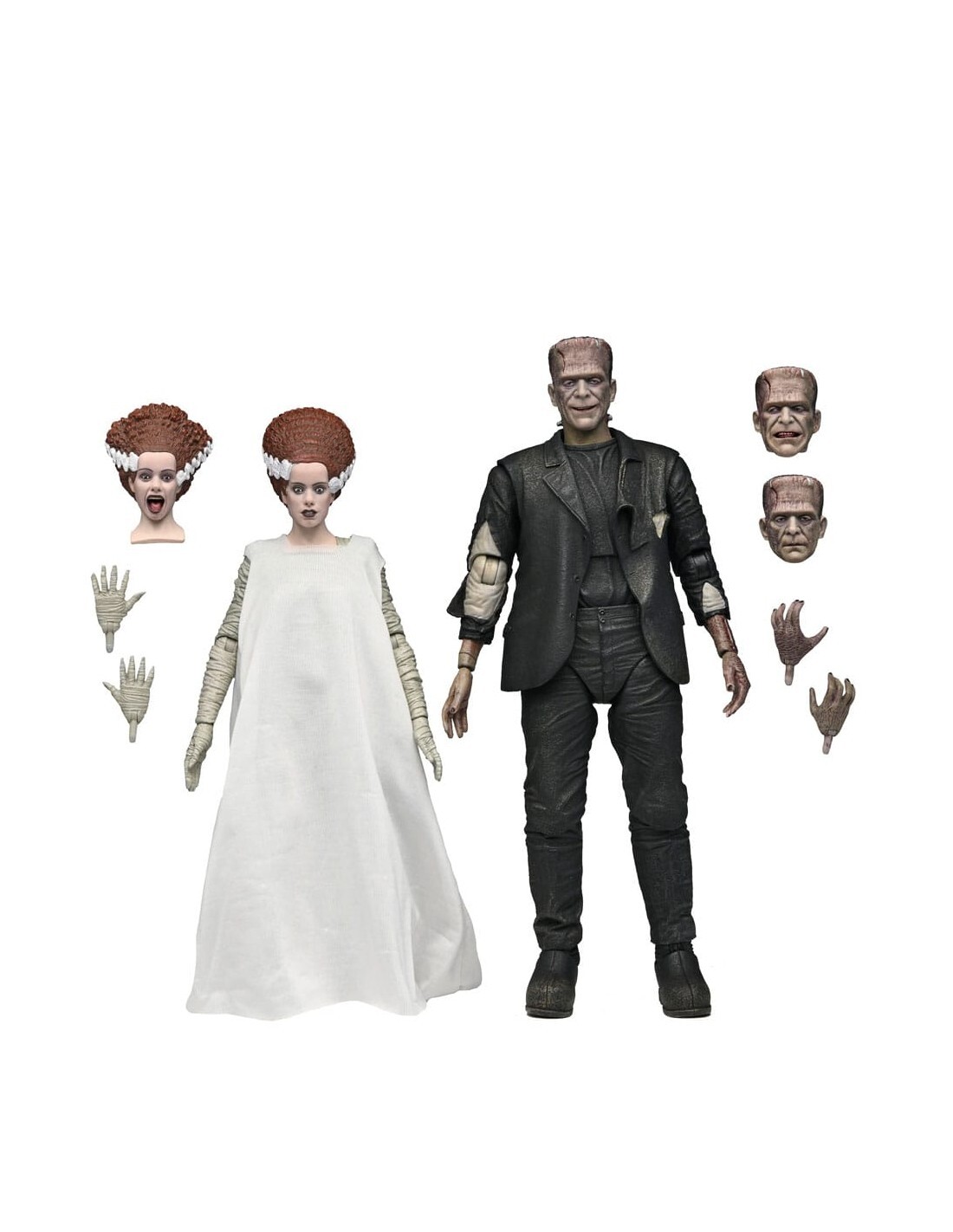 NECA 代理版 可動科學怪人的新娘 90週年紀念版 2入組 7吋