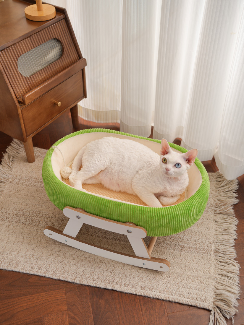 喵仙兒-加高款貓搖床