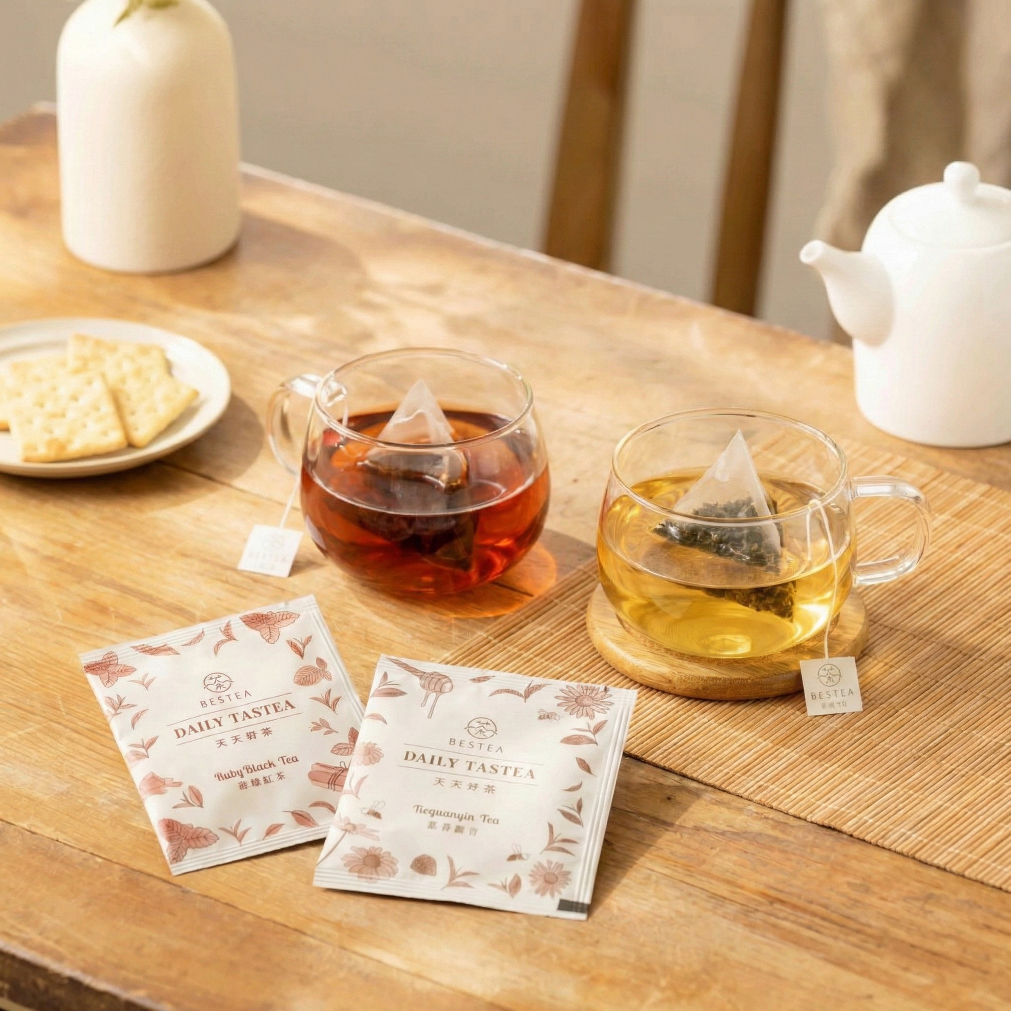 【官網限定組｜暮色微甜】天天好茶 悠悠紅玉 × 暮暮觀音