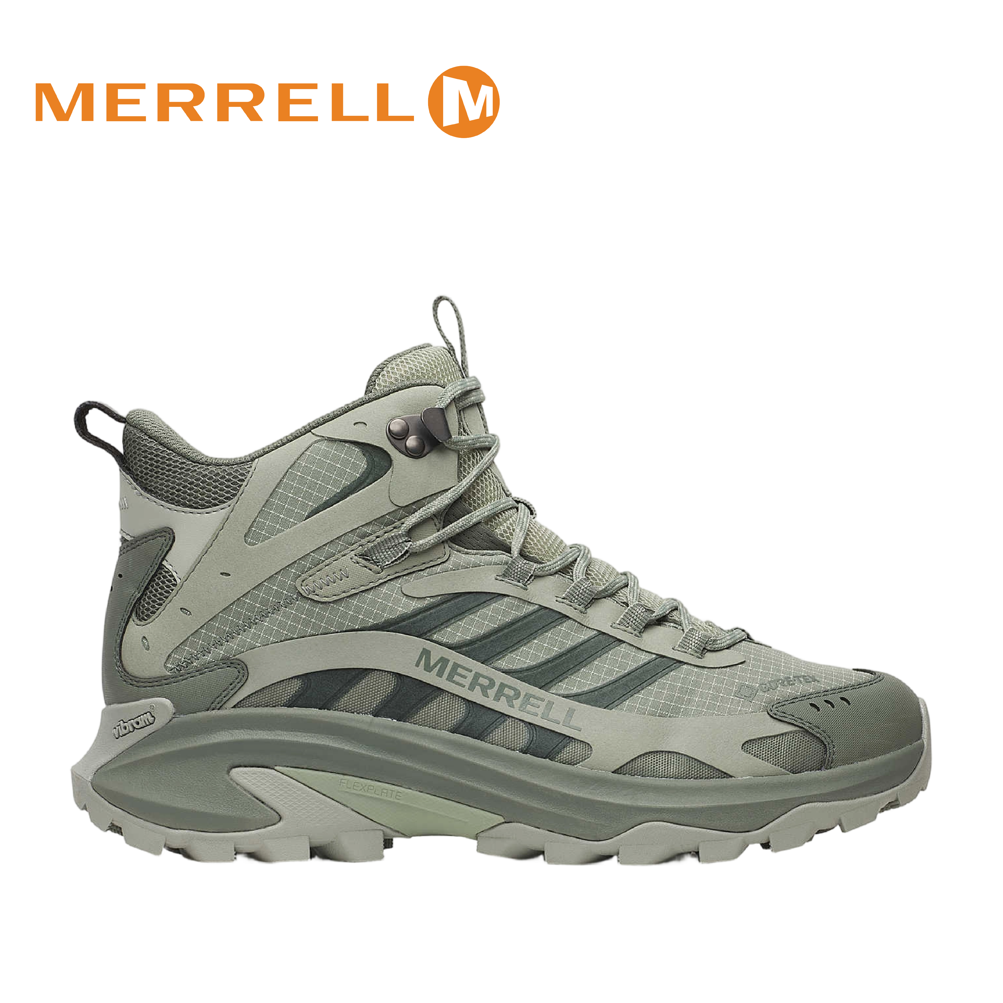 MERRELL 美國 MOAB SPEED 2 MID GTX 男款 (尾草綠色) 33ML003461