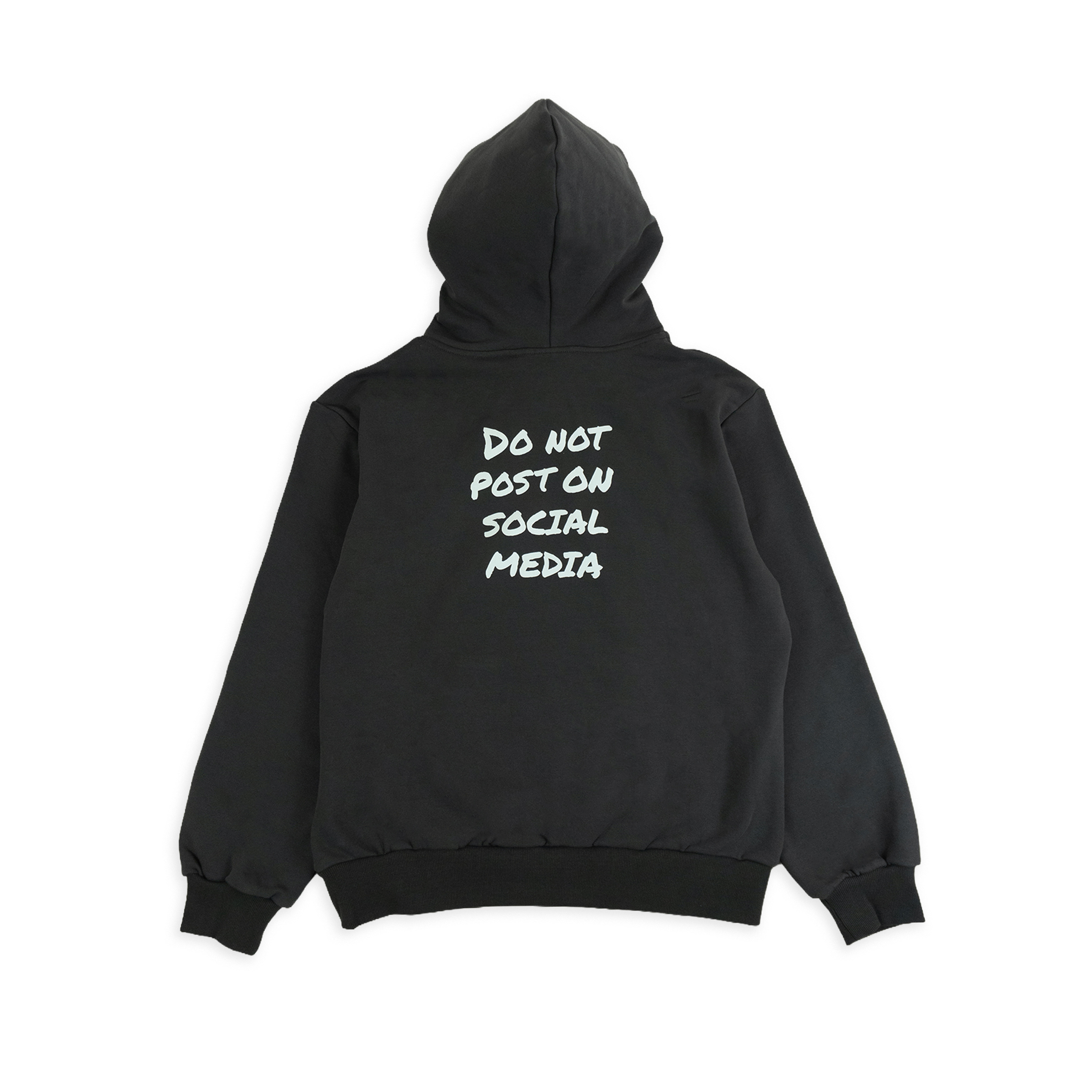 DO NOT POST ON SOCIAL MEDIA Hoodie - Dark Gray