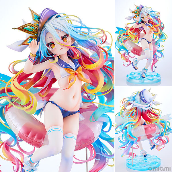 Jan Good Smile Company No Game No Life Shiro: Sailor-Style Swimsuit Ver. 1/7 Complete Figure Pre-order