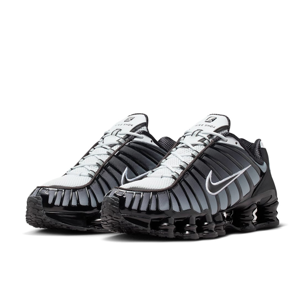 Nike Shox TL Black Pure Platinum 黑白漸層 彈簧鞋 緩震 休閒鞋 運動鞋 男鞋 AV3595-017