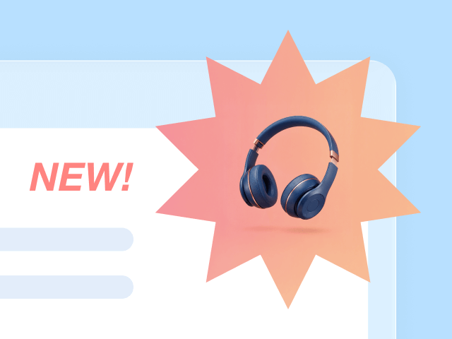 SHOP Builder 促購元件可用於新品上市預購資