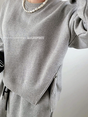 ᴴᴼᵀ ▸▸店長推薦◃◃ 秋冬新款/內磨毛大學t MANIFEST正韓🇰🇷