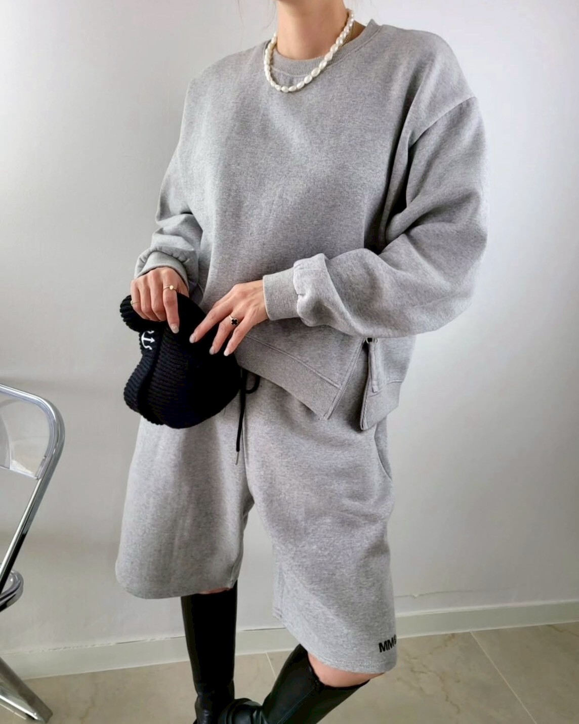 ᴴᴼᵀ ▸▸店長推薦◃◃ 秋冬新款/內磨毛大學t MANIFEST正韓🇰🇷