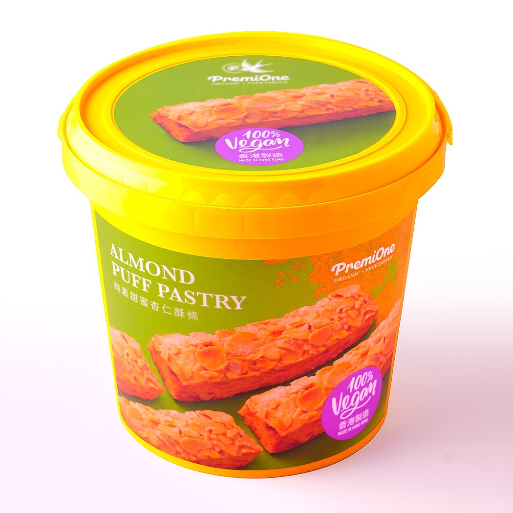 【2/2到貨】手工純素甜蜜蜜杏仁條（桶裝）｜本地老師傅主理！