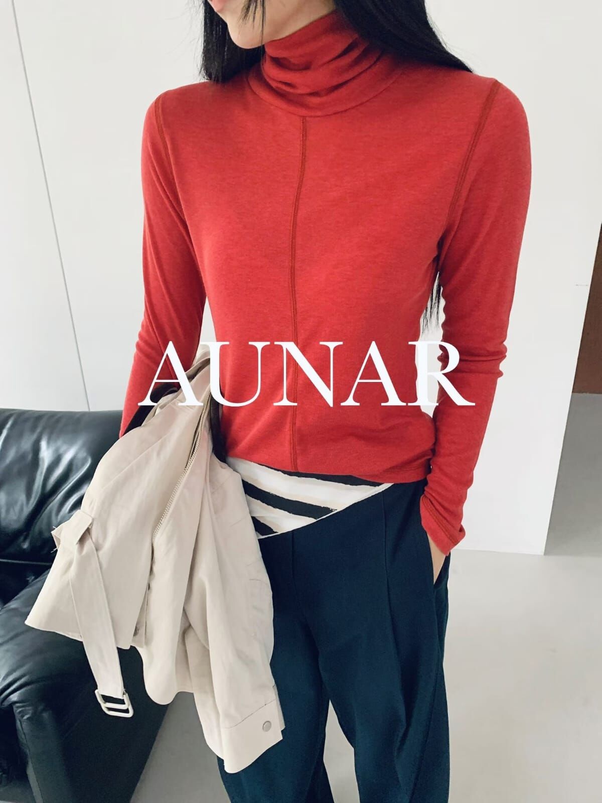 2B5410 堆堆樽領中綫打底上衣 *特價* (優惠碼同充值購物金不適用)