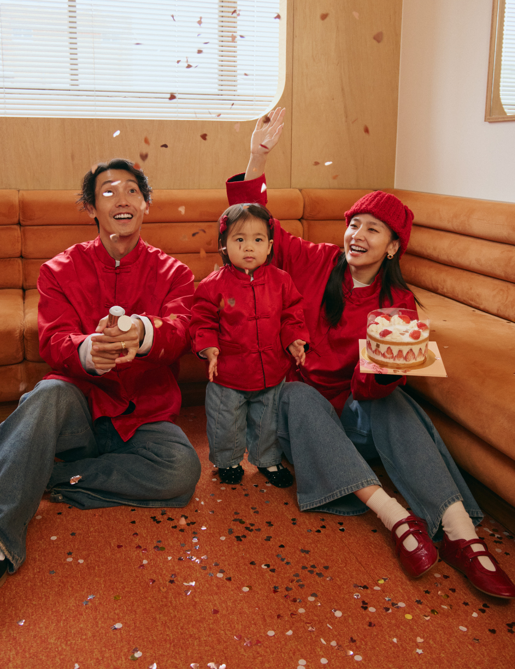 復古中式剪裁兩穿外套（幼童款/3尺寸）