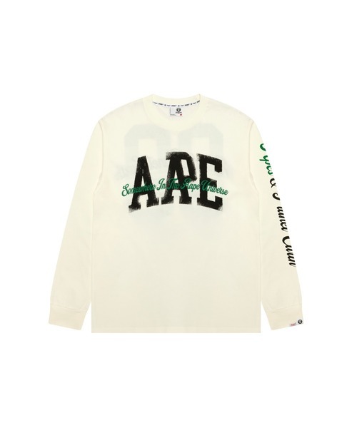 【AAPE】0116發售新品 AAPE LONG SLEEVE TEE
